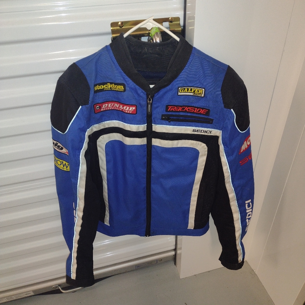 Motorcycle jacket.